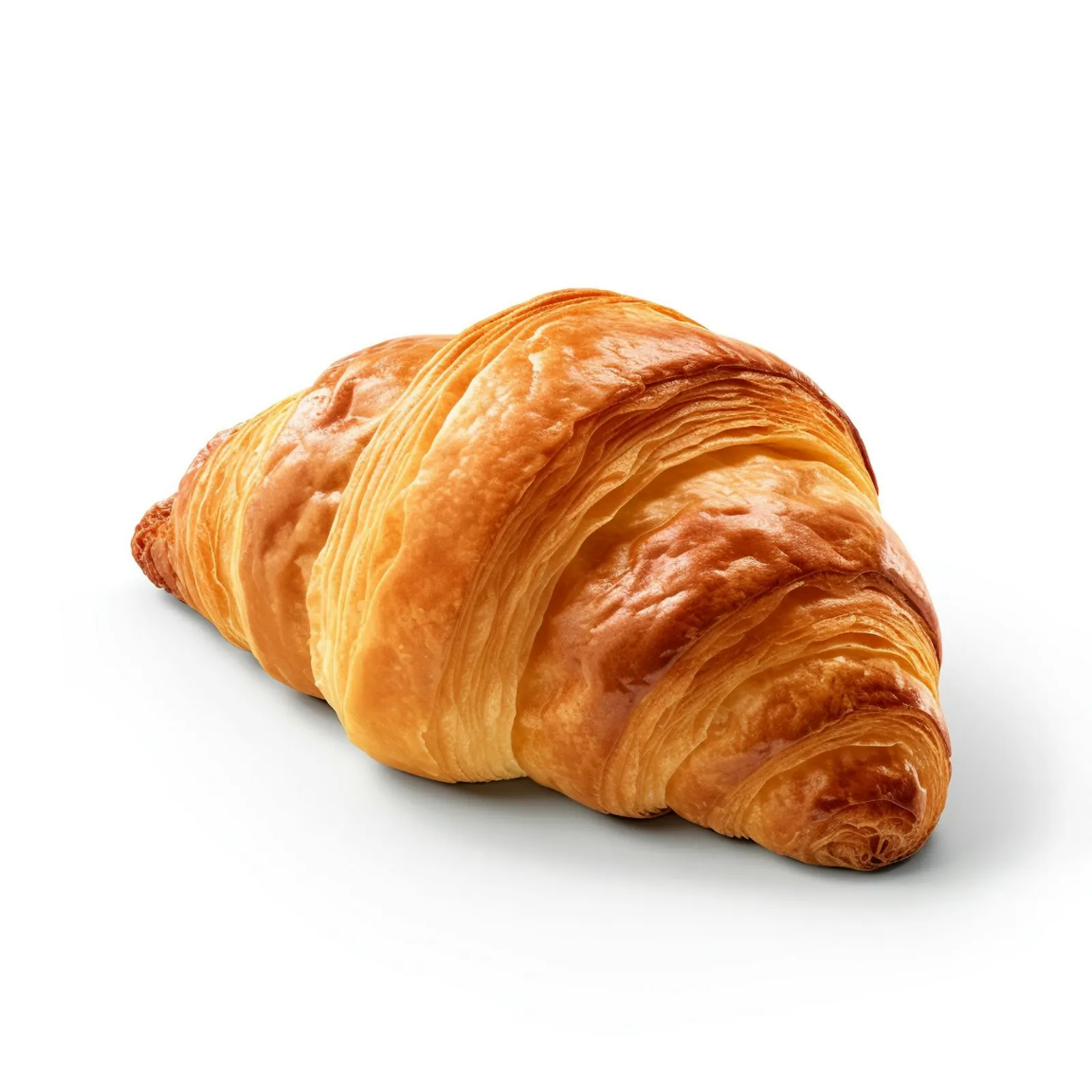Křupavý máslový croissant